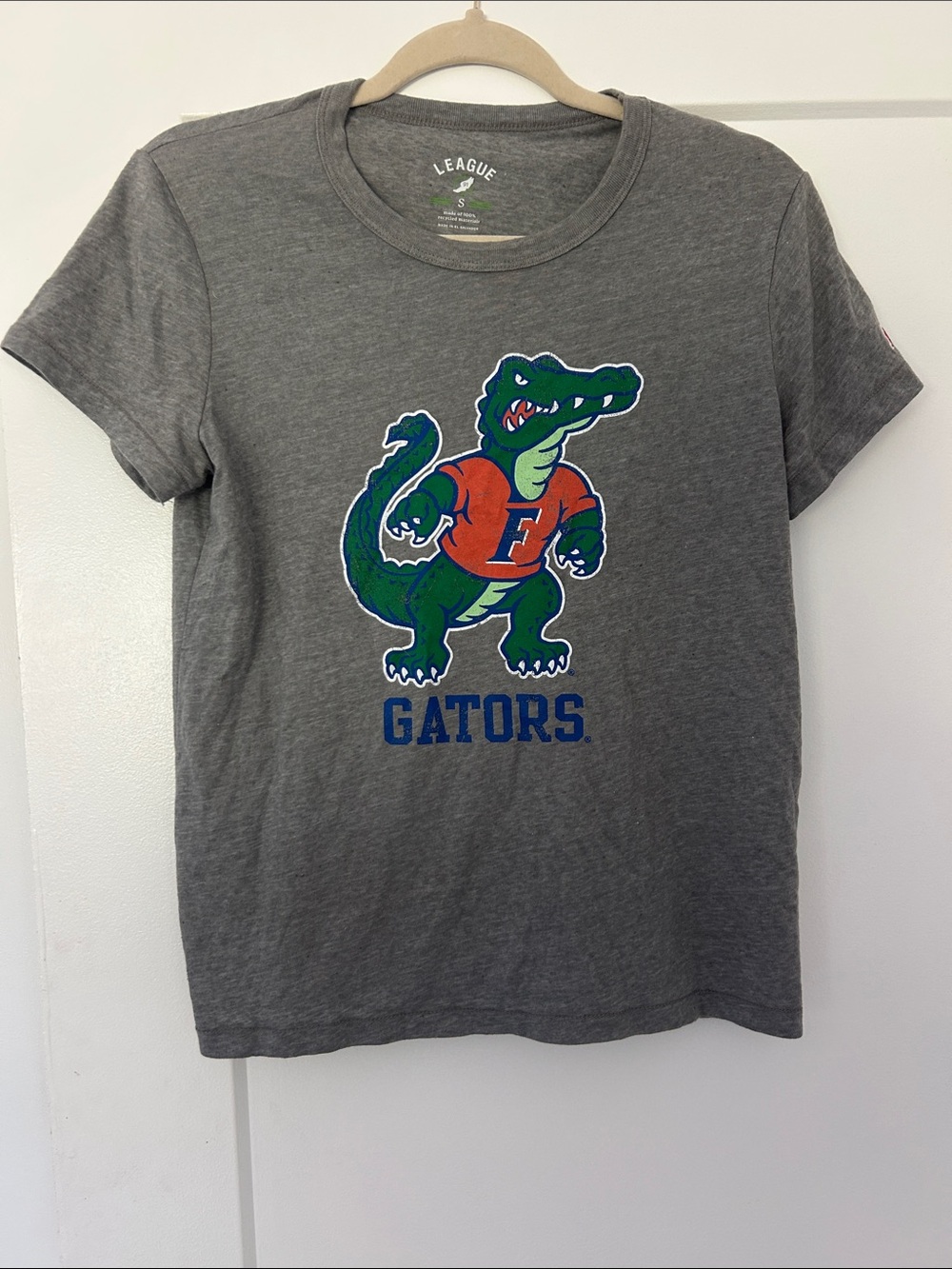 League Women’s Gray Florida Gators Graphic Tee